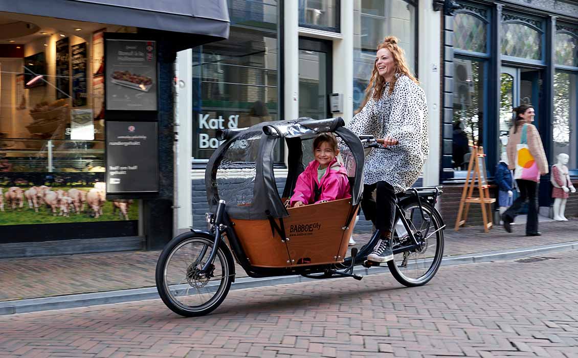 Wendbare bakfiets