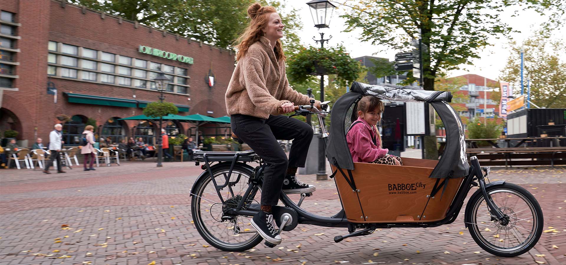 Babboe City: wendbare en bakfiets met 2 wielen | Babboe