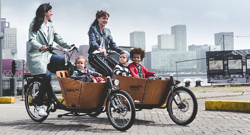 Elektrische moederfiets of bakfiets