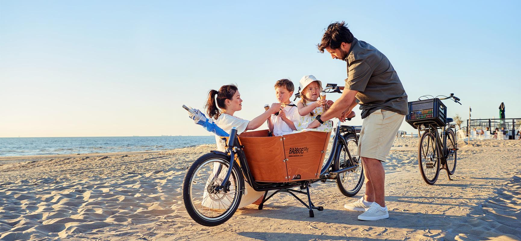 Louer un vÃ©lo cargo Babboe en vacances