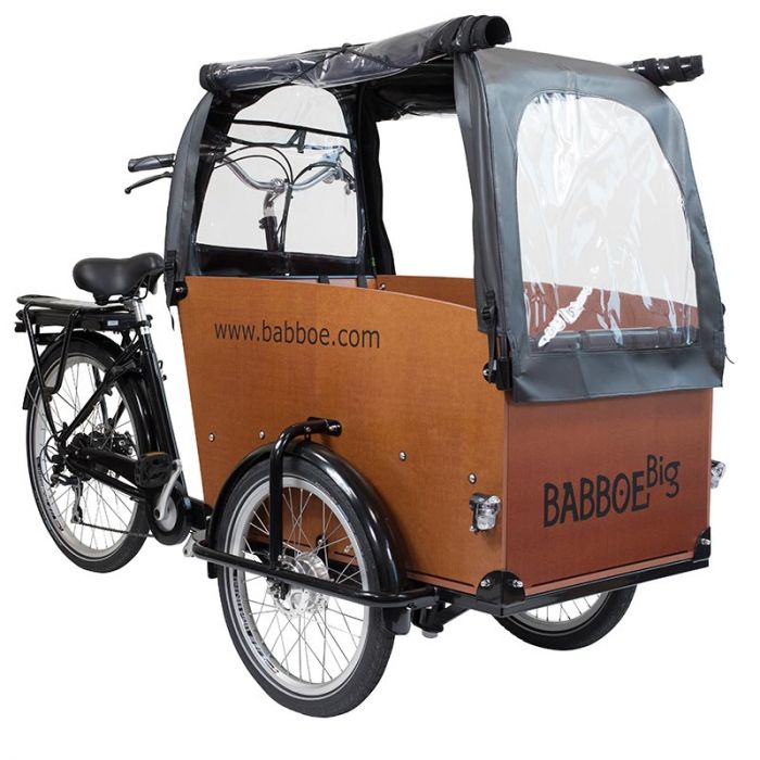 Babboe VÃ©lo Cargo Solaire Protection De Pluie Pour Le Vélo Cargo