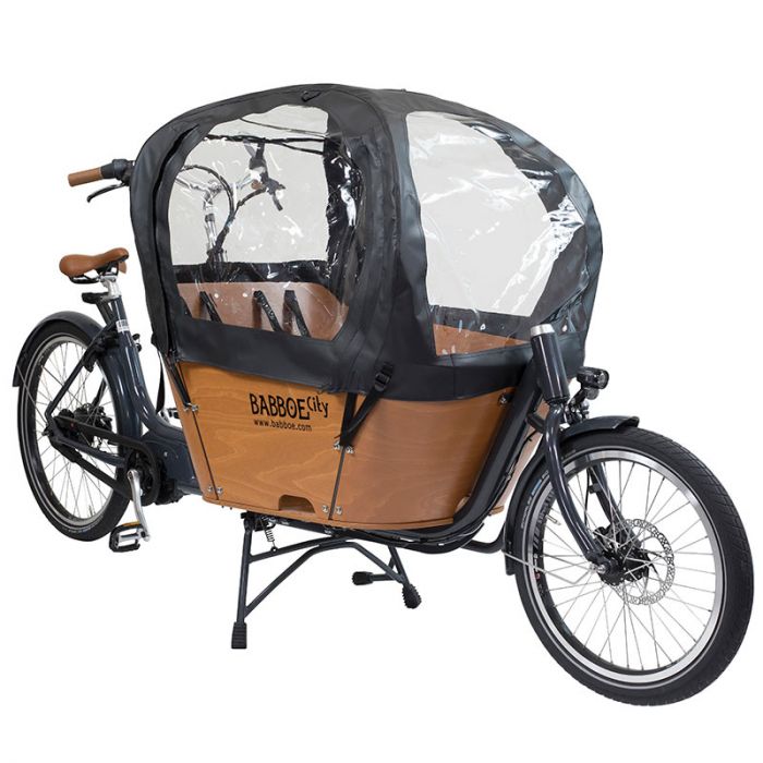 Bakfiets regenhuif voor de Babboe City Babboe