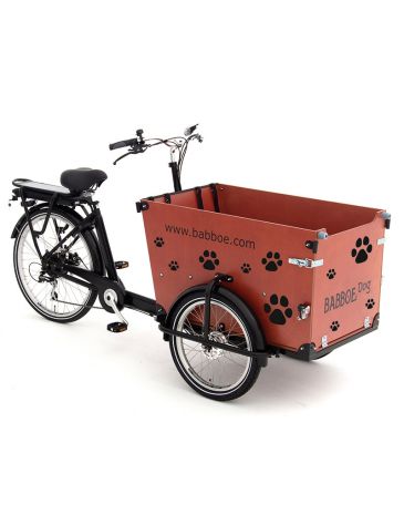 Babboe vÃ©lo cargo autocollants pattes de chien