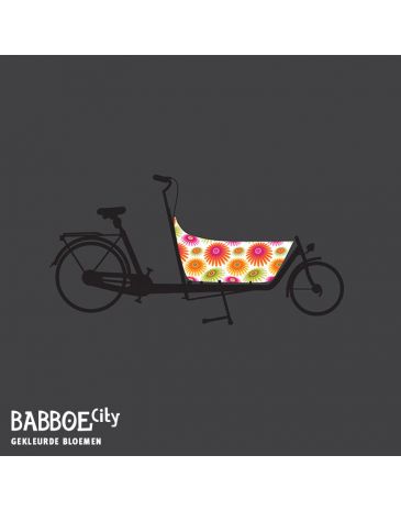 Babboe reflecterende bakfietsstickers City