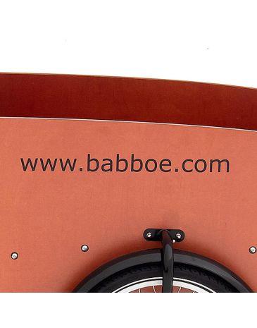 Babboe autocollant www.babboe.com noir panneau latÃ©ral
