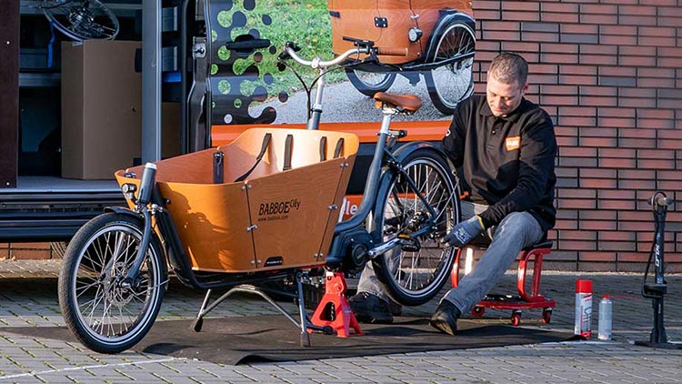 Le service unique de vélos cargo à domicile